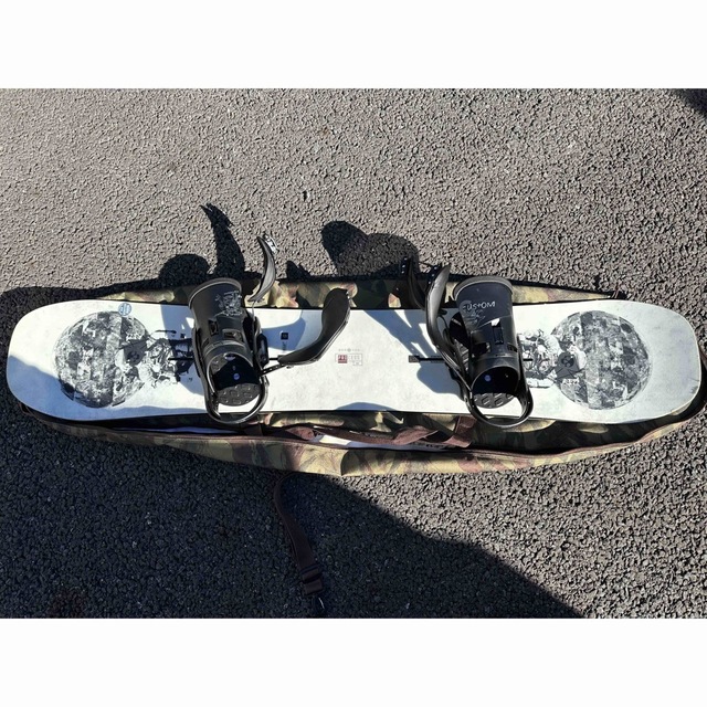 BURTONボード、ビンディング、ブーツ、手袋、収納袋セットスノーボード