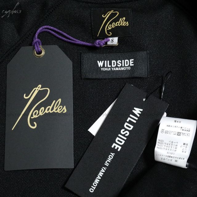 S 新品 WILDSIDE Needles R.C. トラック ジャケット 黒