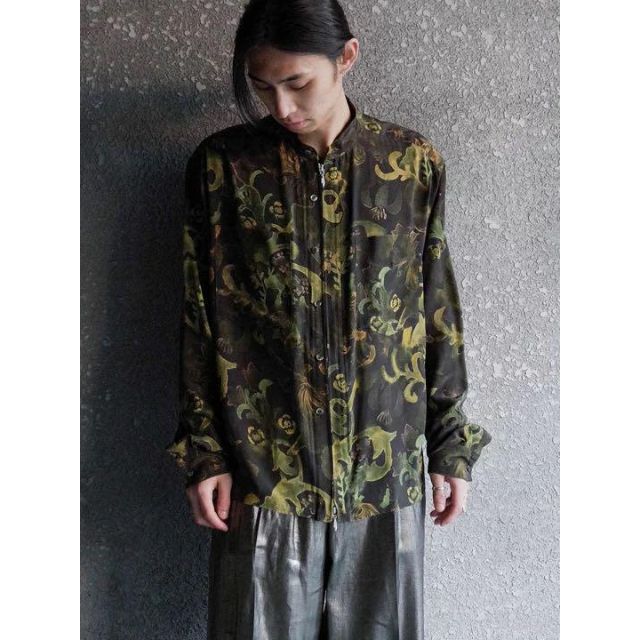 MASU GRANNY ZIP-UP SHIRTS シルクシャツ | gulatilaw.com