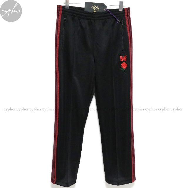 Needles - M 新品 WILDSIDE Needles ナロー トラック パンツ 黒 Needles - M 新品 WILDSIDE Needles ナロー トラック パンツ 黒