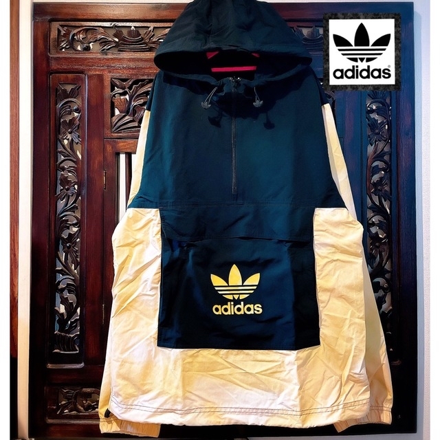 adidas originalsアディダス迷彩マーブルアノラックパーカー