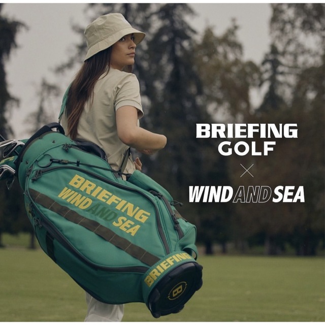 BRIEFING GOLF × WIND AND SEA キャディバッグゴルフ