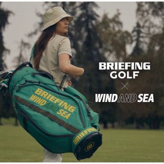 ウィンダンシー(WIND AND SEA)のBRIEFING GOLF × WIND AND SEA キャディバッグ(バッグ)