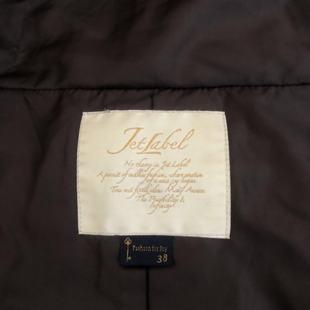 JET LABEL(ジェットレーベル)のジェットレベール　ダッフル羽毛コート メンズのジャケット/アウター(ダッフルコート)の商品写真