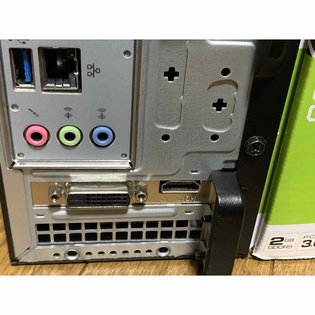 GTXTi搭載スリムWin/SSD＋HDD/メモリ8G/無線LAN