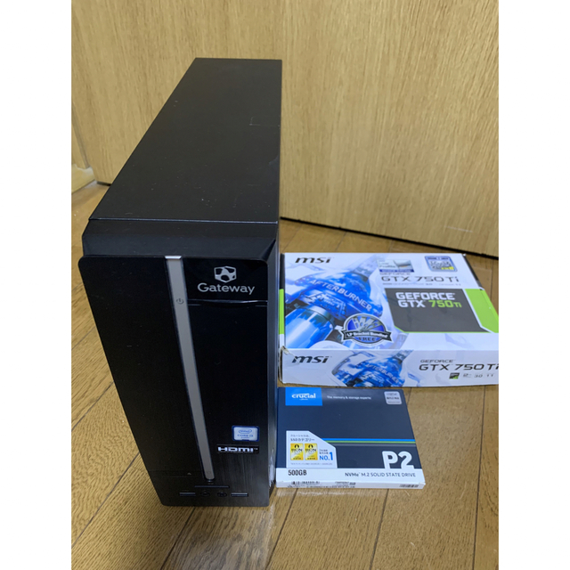 メール便送料無料05 i5&GT-1030搭載スリムPC☆地デジ&BS/新品