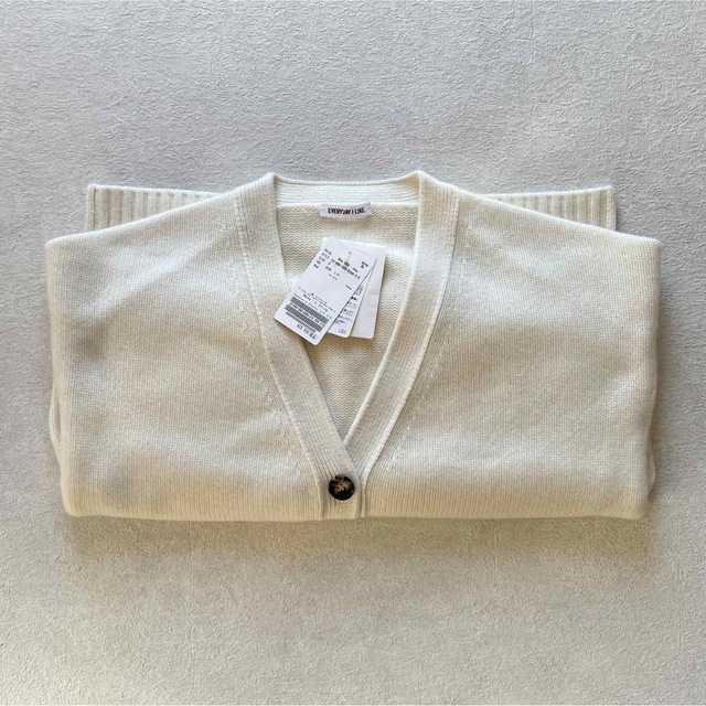 熱販売 Cashmere - CLASSE DEUXIEME Chunky カーディガン Vネック