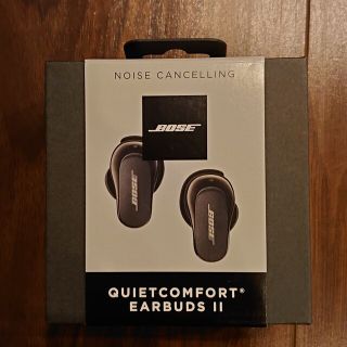 ボーズ(BOSE)のBOSE 完全ワイヤレスイヤホン QUIETCOMFORT EARBUDS II(ヘッドフォン/イヤフォン)