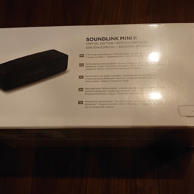 BOSE(ボーズ)のBOSE ワイヤレススピーカー SOUNDLINK MINI II SPECIA スマホ/家電/カメラのオーディオ機器(スピーカー)の商品写真