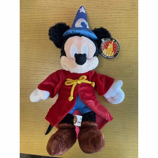 ディズニー(Disney)のミッキーマウス　魔法使い　ぬいぐるみ(ぬいぐるみ)