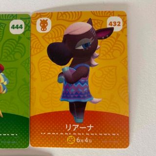 ニンテンドウ(任天堂)のあつ森　amiiboカード　キャンディ、モニカ、シオン、リアーナ、パンクス他(カード)