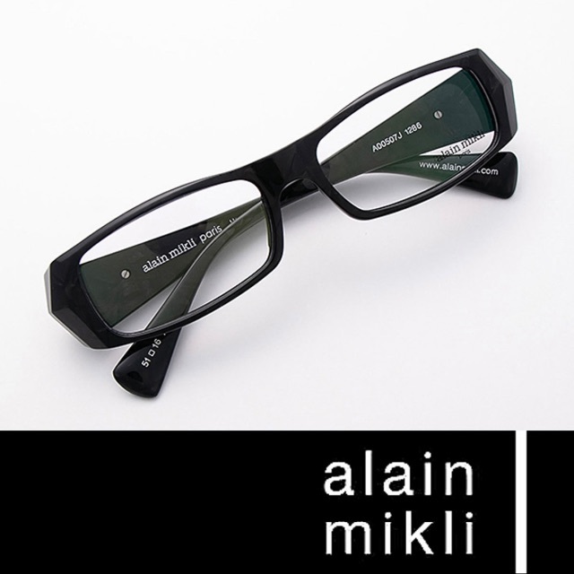 8910◆アランミクリ◆めがね◆ブラック◆alainmikli◆メガネ眼鏡◆新品