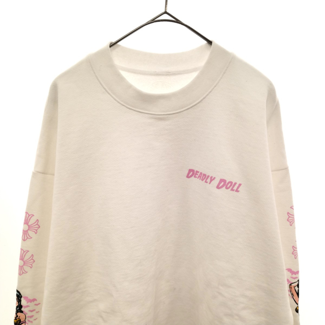 CHROME HEARTS クロムハーツ ×デッドリードール ホワイトピンナップ