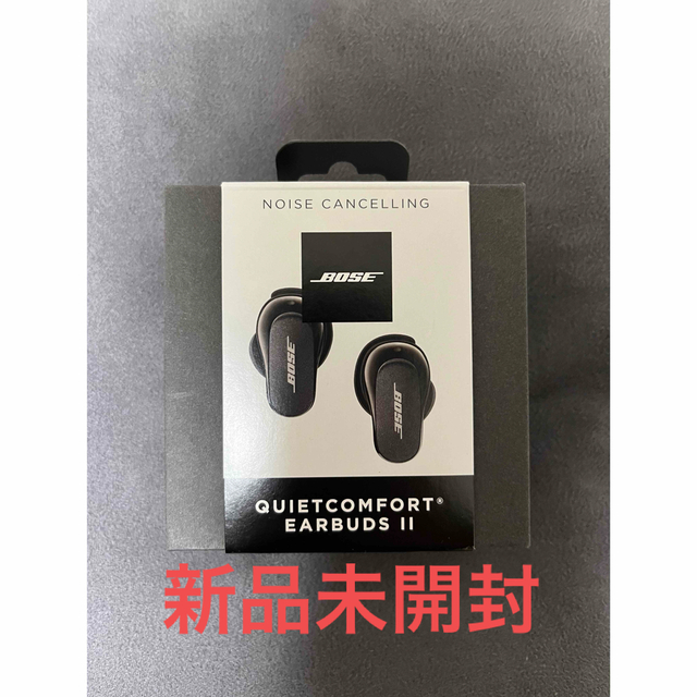 BOSE - BOSE QuietComfort Earbuds Ⅱ ブラック イヤホンの通販 by