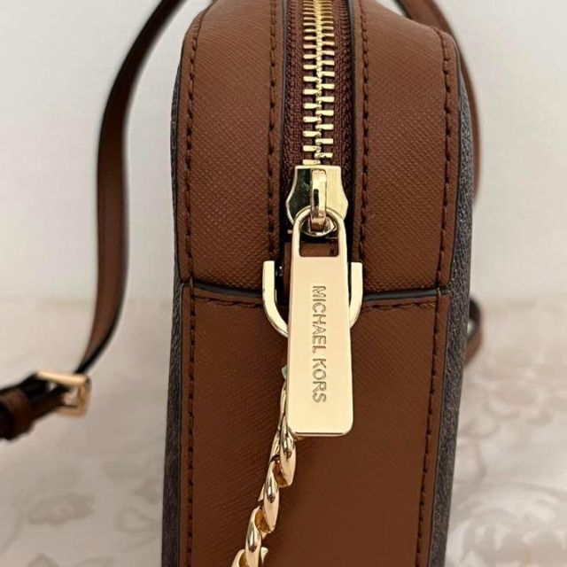 【美品】Michael Kors マイケルコース ショルダーバック ブラウン