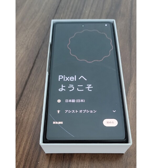 Google Pixel(グーグルピクセル)の【新品】GooglePixe 6a 128GB ブラック スマホ/家電/カメラのスマートフォン/携帯電話(スマートフォン本体)の商品写真