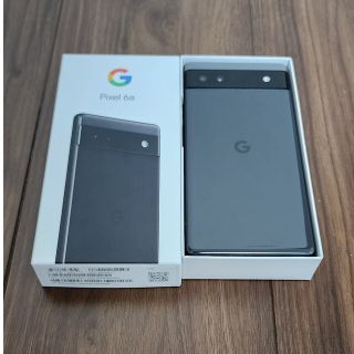 グーグルピクセル(Google Pixel)の【新品】GooglePixe 6a 128GB ブラック(スマートフォン本体)