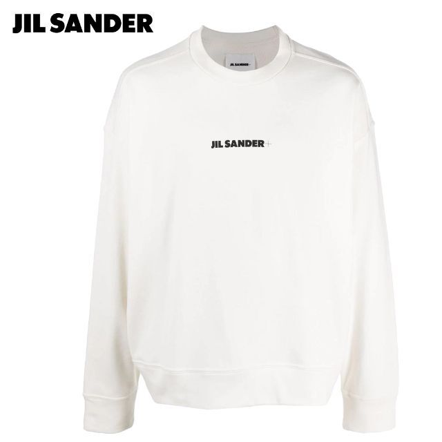 1 JIL SANDER オフホワイト ロゴ スウェット size S メンズ トップス