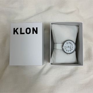 KLON HIDE TIME WHITE Ver.SILVER 33mm の通販 by a_y'sshop|ラクマ
