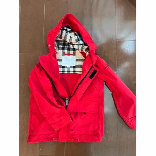 バーバリー(BURBERRY) レッド 子供 ジャケット/上着(男の子)の通販 22