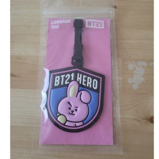 値下げ★新品タグ付き★ BTS BT21 COOKY パーカー ジョングク BT21 - 値下げ!BT21 COOKY(ジョングク) ラゲージタグの通販 by