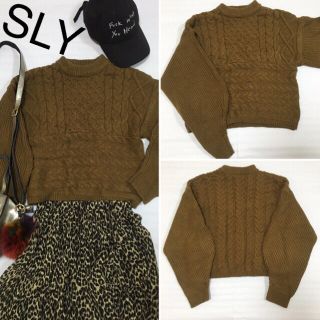 スライ(SLY)の試着のみ☆SLYニット(ニット/セーター)