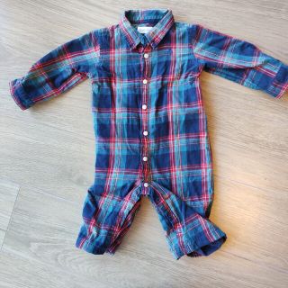 ラルフローレン(Ralph Lauren)の【カズ様専用】RALPH LAURENロンパース男の子70＋H&M上着セット(ロンパース)