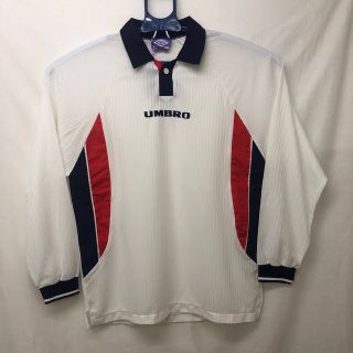 アンブロ(UMBRO)のレトロ　アンブロ　1998 イングランド代表モデル長袖シャツ(ウェア)