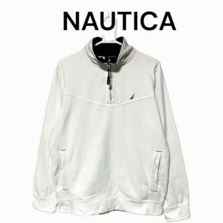 ノーティカ(NAUTICA)の裏起毛　ノーティカ　NAUTICA ハーフジップ　古着　スウェット　トレーナー(スウェット)