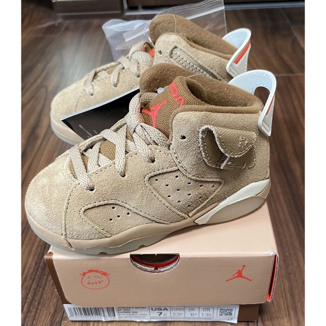 TRAVIS SCOTT NIKE JORDAN 6  ナイキ トラヴィス TD