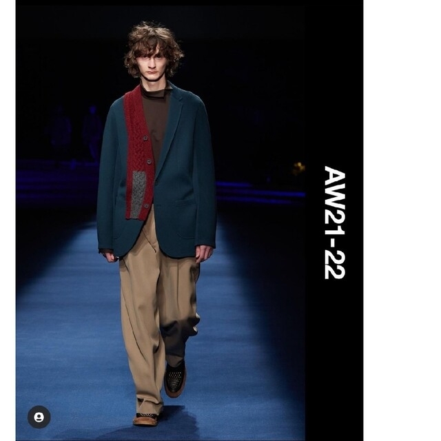 ボトムスス単品 kolor 21aw ニットドッキングジャケット - crumiller.com