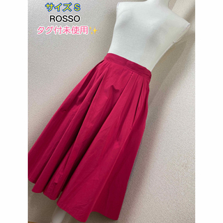 ロッソ(ROSSO)の【タグ付未使用】ROSSO スカート(ひざ丈スカート)