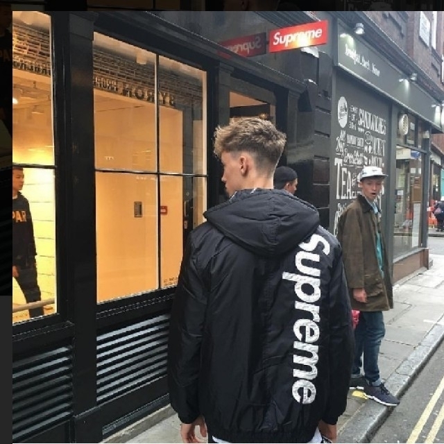 supreme side line jacket