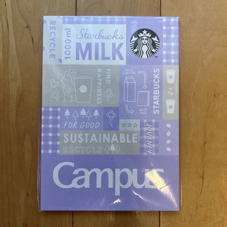 スターバックス(Starbucks)のスターバックス キャンパスノートパッド(ノート/メモ帳/ふせん)