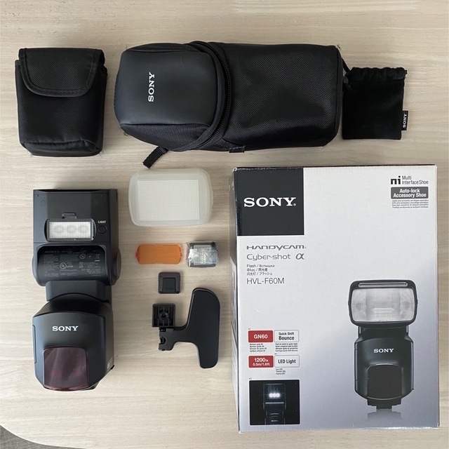美品】SONY フラッシュ HVL-F60M | casaronald.org.mx