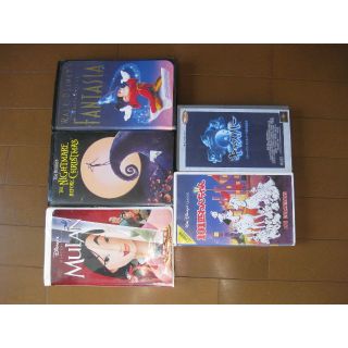 VHS　お子様用漫画ビデオ　ディズニー映画他5本まとめて♪(外国映画)