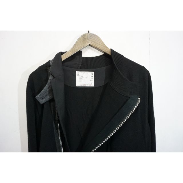 メール便に限り送料無料!! 定価8万 美品 正規21AW sacai ニット