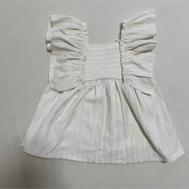 ZARA KIDS(ザラキッズ)の【ベビー女の子】フリルワンピース キッズ/ベビー/マタニティのベビー服(~85cm)(ワンピース)の商品写真