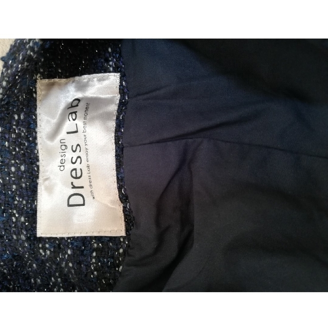 DRESS LAB(ドレスラボ)のツイードワンピース レディースのワンピース(ひざ丈ワンピース)の商品写真