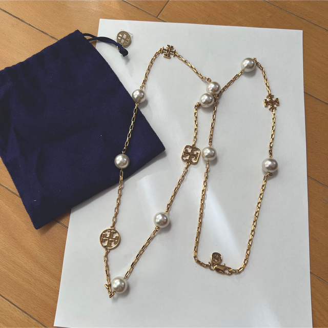 Tory Burch(トリーバーチ)のTory Burch パール ロング ネックレス トリーバーチ レディースのアクセサリー(ネックレス)の商品写真