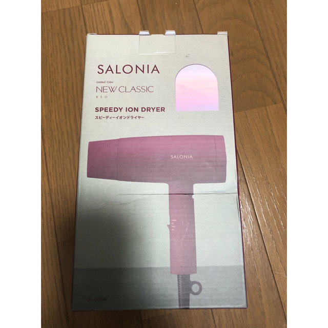 SALONIA SPEEDY ION DRYER スマホ/家電/カメラの美容/健康(ドライヤー)の商品写真