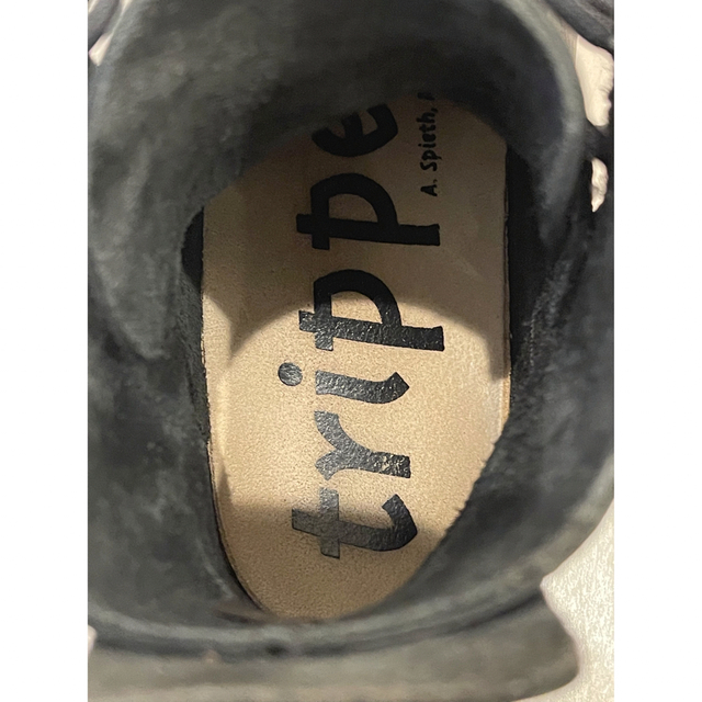 trippen(トリッペン)の【美品】trippen  Nomad  黒　36 23.0〜23.5 レディースの靴/シューズ(ブーツ)の商品写真
