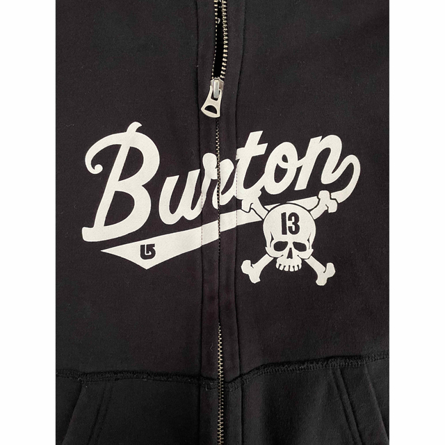 BURTON(バートン)のBURTON　バートン　ジップアップパーカー　　ブラック　M メンズのトップス(パーカー)の商品写真