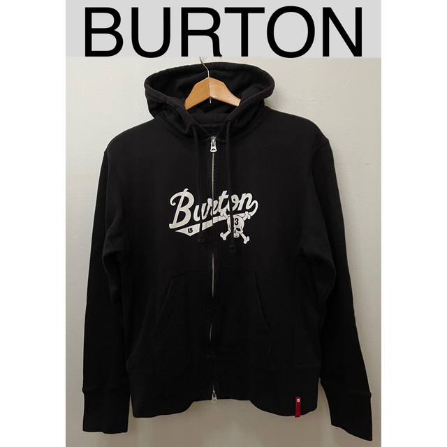 BURTON　バートン　ジップアップパーカー　　ブラック　M