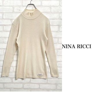 ニナリッチ(NINA RICCI)の美シルエット♡ NINA RICCI ニナリッチ モックネック リブニット M(ニット/セーター)