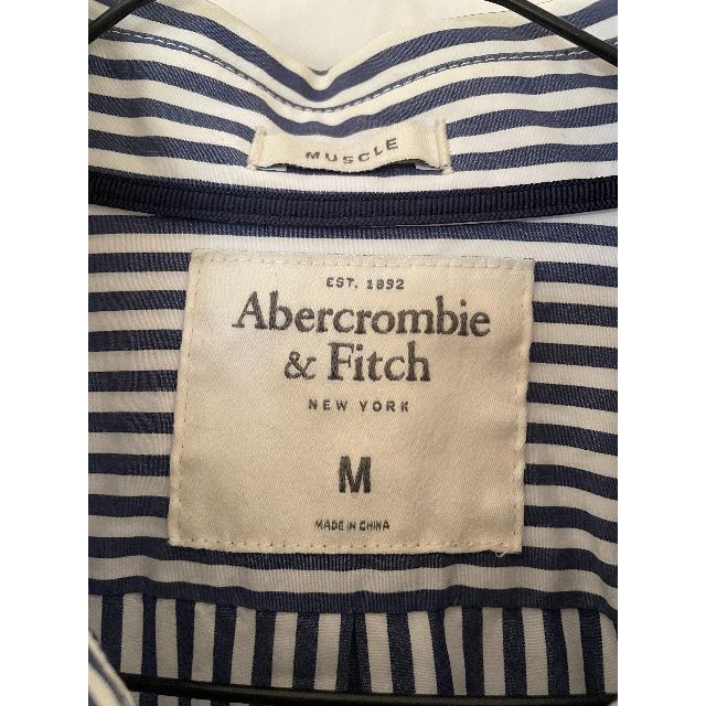 Abercrombie&Fitch(アバクロンビーアンドフィッチ)のAbercrombie＆Fitch 長袖シャツ Mサイズ メンズのトップス(シャツ)の商品写真