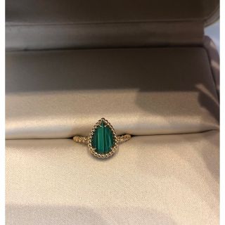 ブシュロン(BOUCHERON)のブシュロン　セルパンボエム マラカイト　美品　イエローゴールド　55号(リング(指輪))