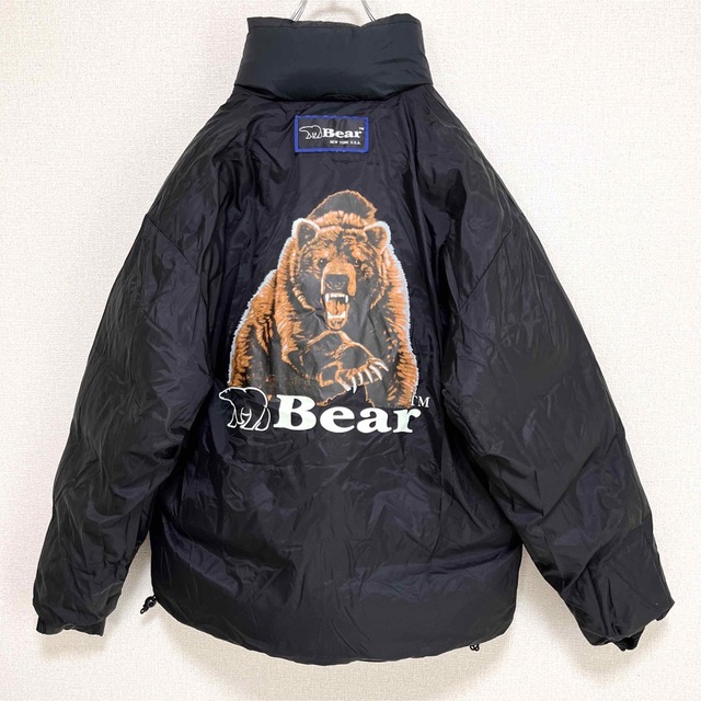 Bear USA - ☆Bear USA ダウンジャケット リバーシブル ブラック クマ 