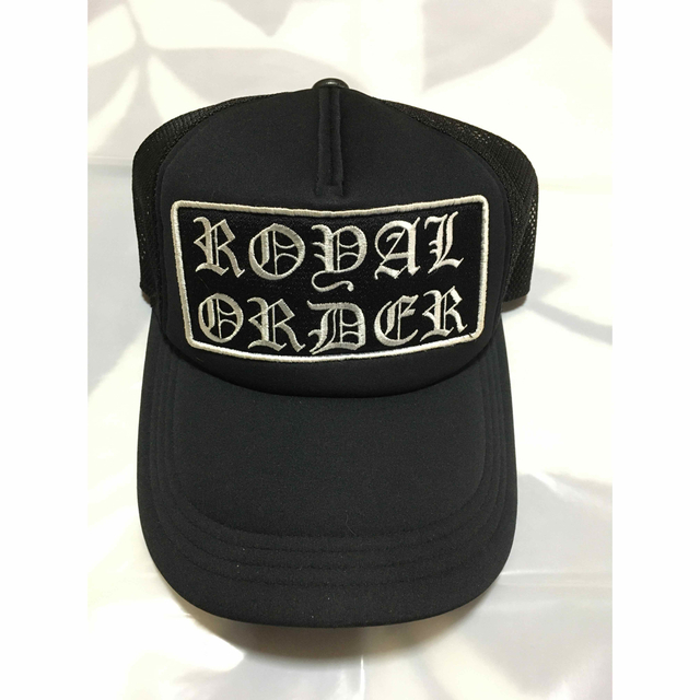 ROYALORDER(ロイヤルオーダー)のROYALORDER ロイヤルオーダー　メッシュキャップ　正規品　中古 メンズの帽子(キャップ)の商品写真