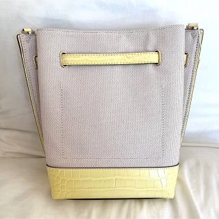 MICHAEL KORS ショルダーバック イエロー 麻 春 夏 かわいい